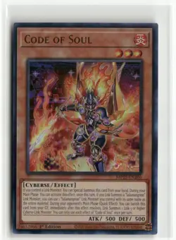 Yugioh Code of Soul MP25-EN206 Ultra Rare NM 1st Ed - Image 1