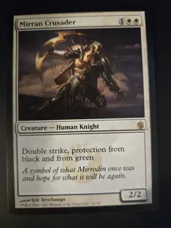 Mirran Crusader NM Mirrodin Besieged MTG FREE SHIPPING - Image 1