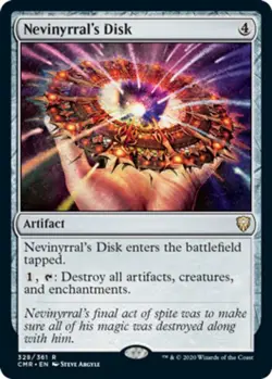 x1 Nevinyrral's Disk R MTG Commander Legends M/NM, English - Image 1