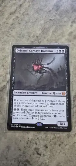 Drivnod, Carnage Dominus Phyrexia: All Will Be One Regular Mythic MTG NM - Image 1