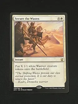 Secure the Wastes Magic the Gathering Dragons of Tarkir - Image 1