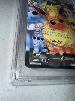 PSA 8 Pokemon NM-MT Flareon EX XY Generations Radiant 2016 Holo RC28/RC32 - Image 3