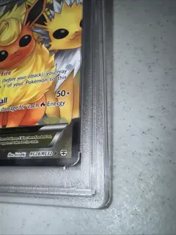 PSA 8 Pokemon NM-MT Flareon EX XY Generations Radiant 2016 Holo RC28/RC32 - Image 4