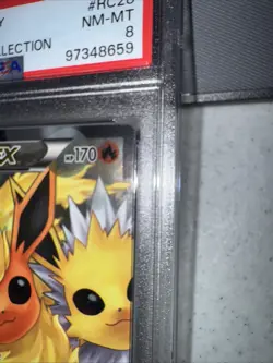 PSA 8 Pokemon NM-MT Flareon EX XY Generations Radiant 2016 Holo RC28/RC32 - Image 5