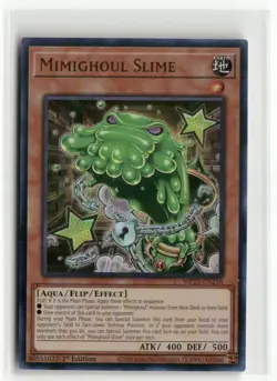 Yugioh Mimighoul Slime MP25-EN258 Ultra Rare NM 1st Ed - Image 1