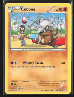 Cubone 77/162 Common BREAKthrough Pokemon Near Mint - Image 1