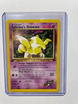Pokemon Gym Challenge 1st Edition Sabrina's Drowzee 95/132 Near Mint - Image 2