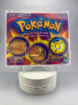 Vintage 1999 Hasbro Pokemon Battling Coin Game Complete SEALED - Image 1