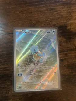 Pokemon TCG 151 Squirtle, Wartotle, Blastoise Full Evolution Set NM - Image 2