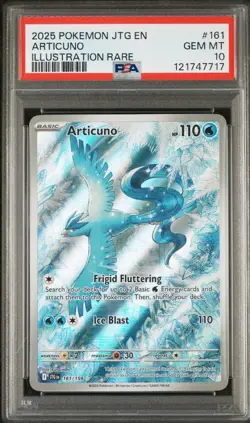 Pokemon Journey Together Articuno Illustration Rare IR 161/159 PSA 10 - Image 1