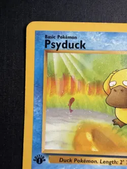 Pokemon TCG Psyduck Fossil 53/62 1st Edition 50 HP 1999 Wizards Regular RARE - Image 3