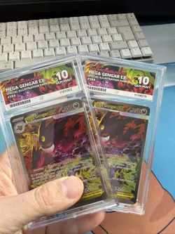 Mega Gengar #284/217 Pokemon Ascended Heroes Ace 10 Gem Mint - x2 - Image 1