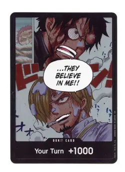 DON!! Card (Alternate Art) DON!! One Piece A Fist of Divine Speed NM - Image 1