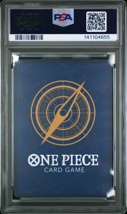 ONE PIECE JAPANESE JP CARRYING ON HIS WILL OP13-007 ACE & SABO & LUFFY UR PSA 10 - Image 4