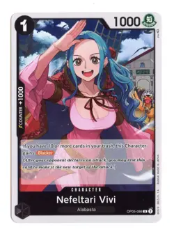 Nefeltari Vivi OP05-086 R One Piece Awakening of the New Era English NM - Image 1