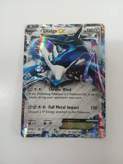 Dialga EX 62/119 - LP ULTRA RARE Phantom Forces - Pokemon 2014 TCG Card - Image 1