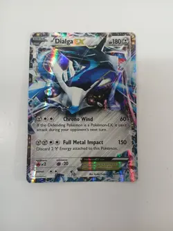 Dialga EX 62/119 - LP ULTRA RARE Phantom Forces - Pokemon 2014 TCG Card - Image 2