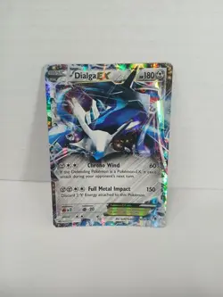 Dialga EX 62/119 - LP ULTRA RARE Phantom Forces - Pokemon 2014 TCG Card - Image 3