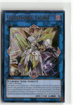 Yugioh Accesscode Talker MP25-EN272 Ultra Rare NM 1st Ed - Image 1