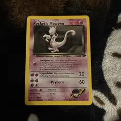 Pokemon TCG Rockets Mewtwo Gym Challenge Holo Card 14/132 - Image 1