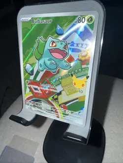 Pokemon Bulbasaur Mega Evolution Promo Holo Full Art Basic Card 037 80 HP - Image 2