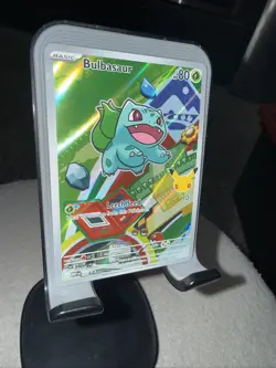 Pokemon Bulbasaur Mega Evolution Promo Holo Full Art Basic Card 037 80 HP - Image 3