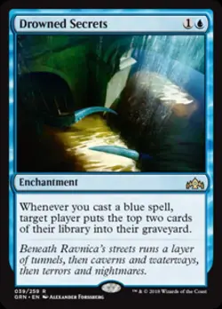 ~ Drowned Secrets ~ NM ~ Guilds of Ravnica ~ MTG ~ - Image 1