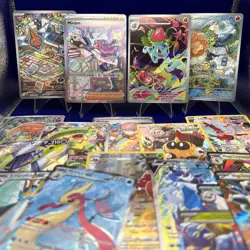 Pokemon Card Lot 32 Cards – Full Art, Holo, Mixed Lot - Exact Cards Shown - Image 1