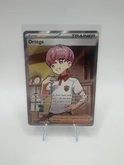Pokemon TCG Ortega Ultra Rare Prismatic Evolutions Card #141/131 - Image 1