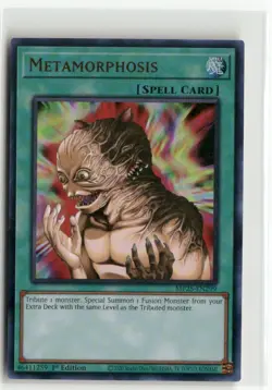 Yugioh Metamorphosis MP25-EN299 Ultra Rare NM 1st Ed - Image 1