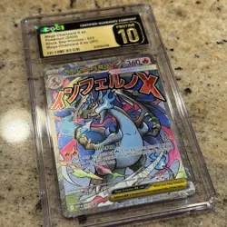Mega Charizard X ex Promo CGC Pristine 10 Mega Evolution 023 Pokemon Card - Image 3
