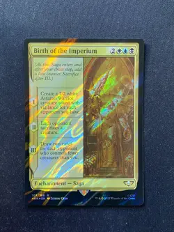 Birth of the Imperium (SURGE FOIL) - Warhammer 40k Magic the Gathering - Image 1