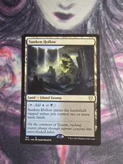 Sunken Hollow Commander: Innistrad: Midnight Hunt Regular - Image 1