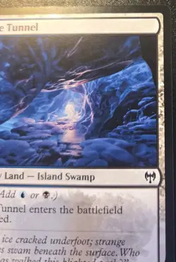 Ice Tunnel 262/285 Land Kaldheim Magic: The Gathering - Image 3