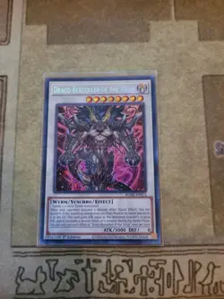 YUGIOH DRACO BERSERKER OF THE TENYI BLMR-EN074 SECRET 1ST ED NM - Image 1
