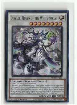 Yugioh Diabell, Queen of the White Forest MP25-EN221 Ultra Rare NM 1st Ed - Image 1