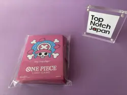 One Piece Official Limited card 70 sleeves Tony Tony Chopper Pirate Flag New - Image 1