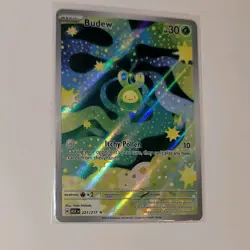 Budew 221/217 Illustration Rare | Ascended Heroes Full Art Holo Pokemon Card NM - Image 2