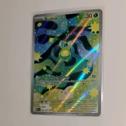 Budew 221/217 Illustration Rare | Ascended Heroes Full Art Holo Pokemon Card NM - Image 3