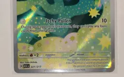 Budew 221/217 Illustration Rare | Ascended Heroes Full Art Holo Pokemon Card NM - Image 5