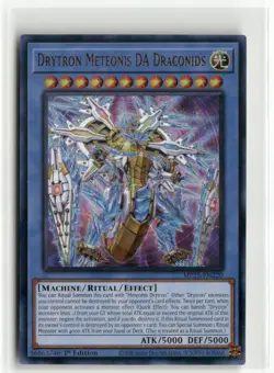 Yugioh Drytron Meteonis DA Draconids MP25-EN220 Ultra Rare NM 1st Ed - Image 1