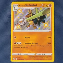 Galarian Sirfetch'd SV064/122 - Shining Fates - Rare Holo Pokemon Card - M / NM - Image 1