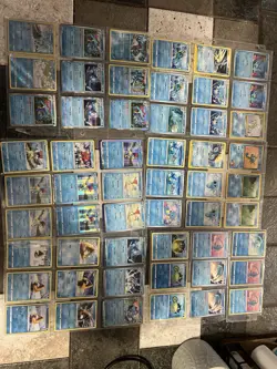 Pokemon TCG Water Card Lot 108 English Holo/Reverse Holo Horsea Seadra - Image 1