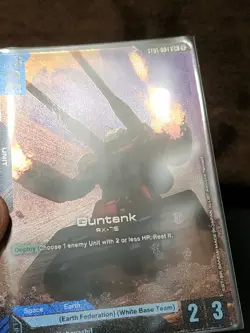 Gundam Card Game [ENGLISH] Guntank - ST01 - 004 C+ Foil - Image 2