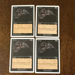 Terror Revised Edition Regular Magic, The Gathering MTG M/HP - Image 1