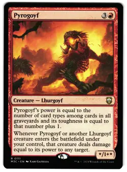 Pyrogoyf 111 - NM - Commander: Modern Horizons 3 R - Image 1