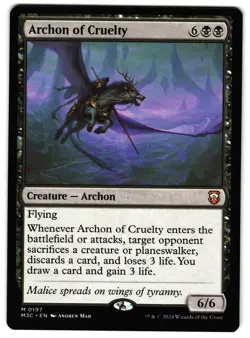 Archon of Cruelty 197 - NM - Commander: Modern Horizons 3 M - Image 1