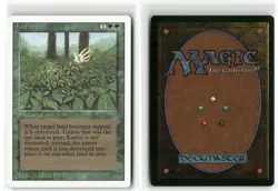 Kudzu Revised Edition Magic: The Gathering Rare Lightly Played - Image 3