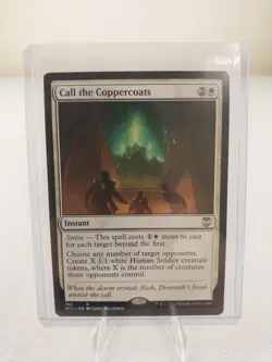 MTG Magic the Gathering Call the Coppercoats Commander Streets of New Capenna NM - Image 1