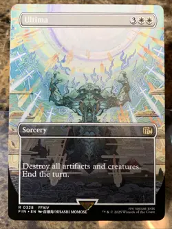 MTG TCG Final Fantasy Ultima 0328 Borderless Regular Rare - Image 1